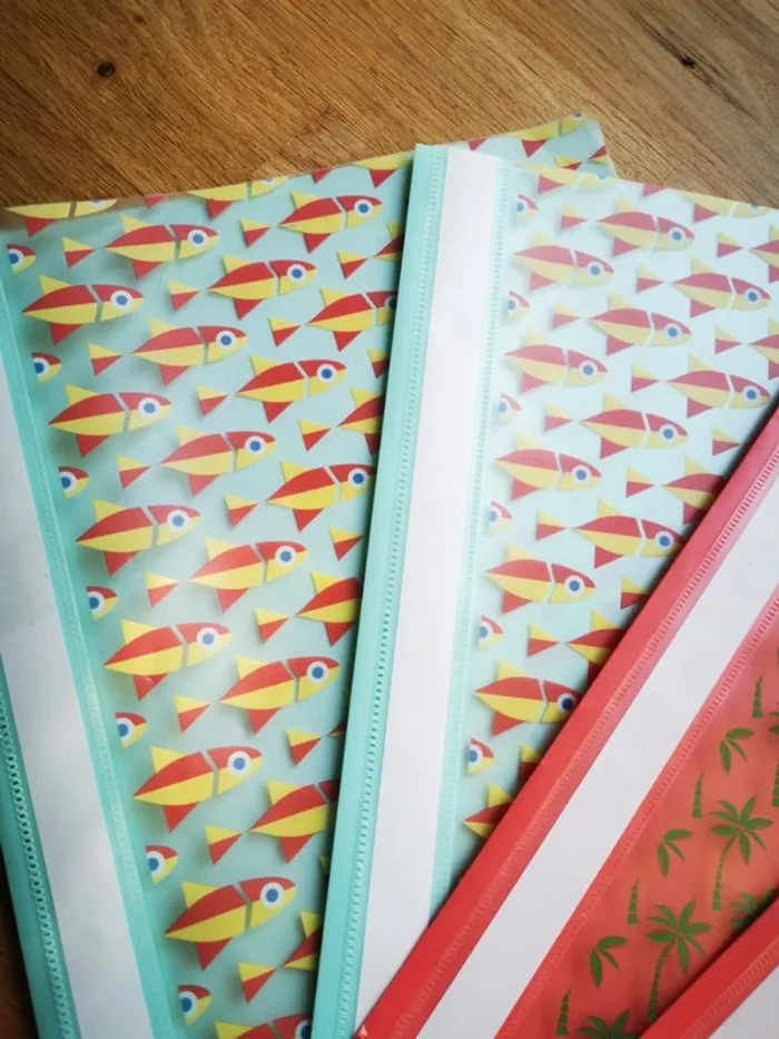 Lot de 5 pochettes - photo numéro 3