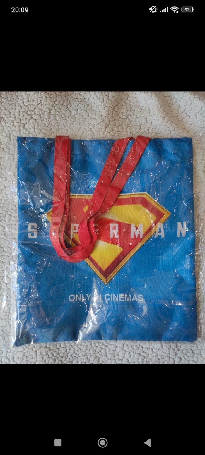 Tote bag Superman neuf - photo numéro 4