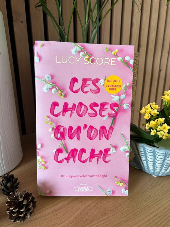 Livre Ces choses qu’on cache Lucy Score