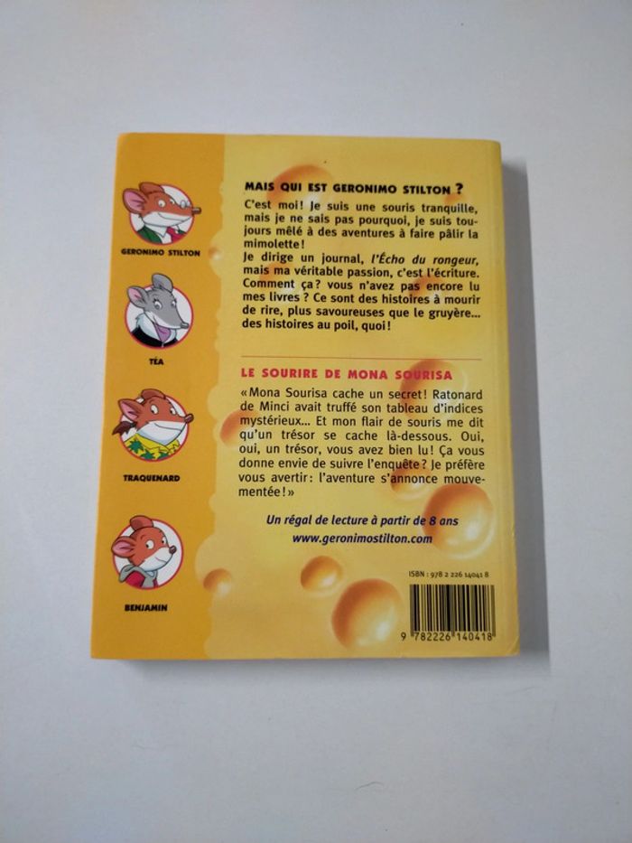 Livre le Sourire de Mona Sourisa - photo numéro 2