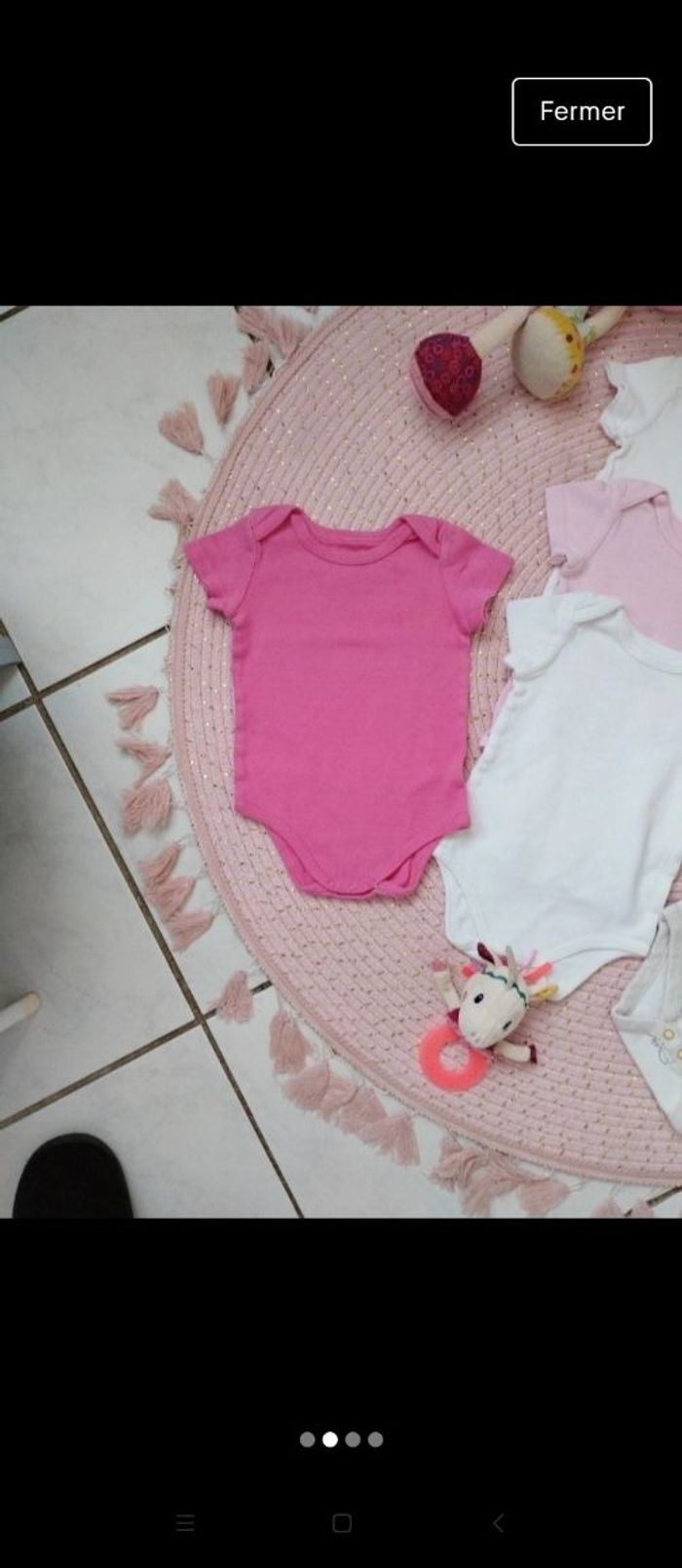 Bodies manches courtes 9 mois - photo numéro 4