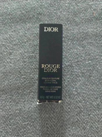 Rouge à lèvres dior rouge zinnia 743