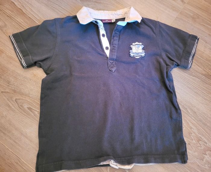 Polo bleu MC Sergent Major 10 ans