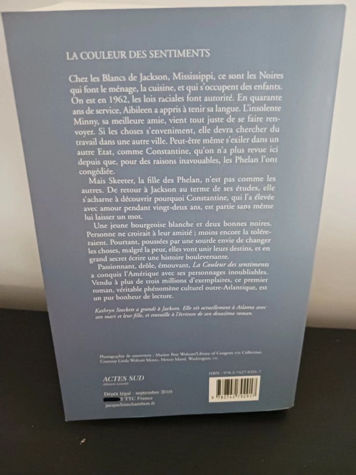 Roman La couleur des sentiments - photo numéro 2