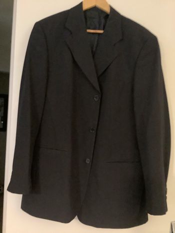 Veste homme noire t52 portée 1 fois