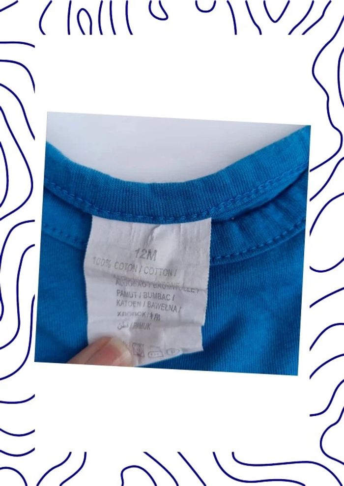 Tee shirt 12 mois Kiabi - photo numéro 3