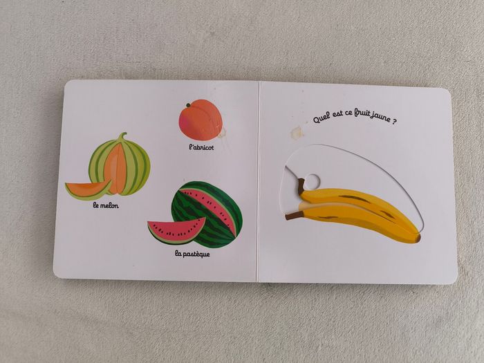 Livre Kididoc Mon imagier des fruits Nathan - photo numéro 5