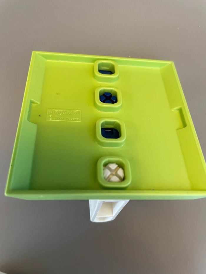 Playmobil sanitaire wc et lavabo vert et bleu - photo numéro 5