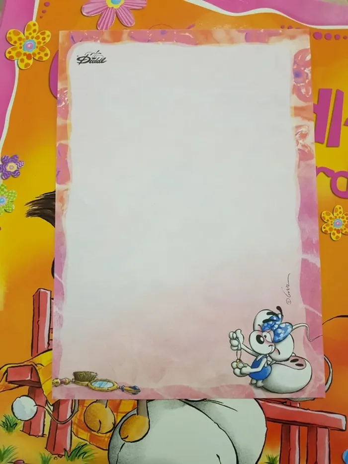 Feuille A5 diddl 🔄 n°364 - photo numéro 2