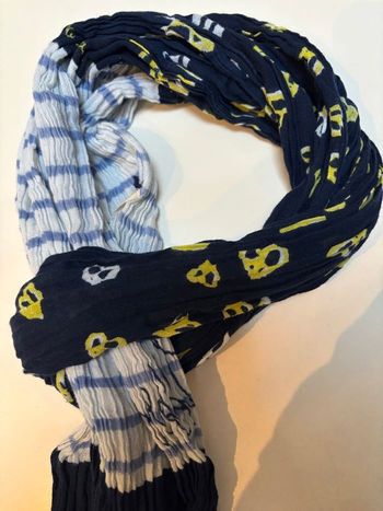 chèche foulard écharpe coton junior ikks