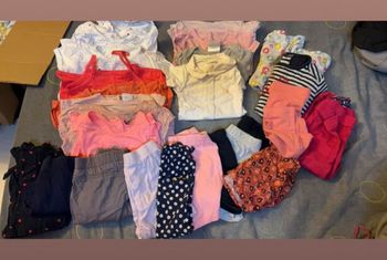 Lot vêtement fille été 18 mois