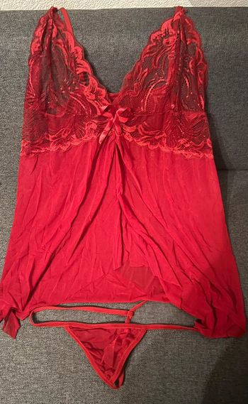 Ensemble Lingerie femme rouge
