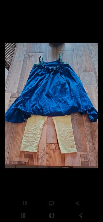 Ensemble été catimini tunique 8ans + legging 6 ans