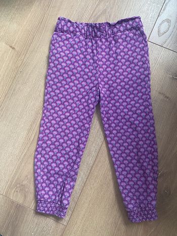 Pantalon souple et fluide violet Okaïdi