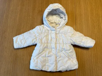 Doudoune chaude blanche hiver