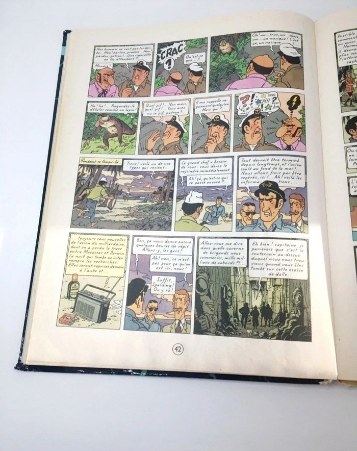 Tintin vol 714 pour Sydney B37 second tirage - photo numéro 9