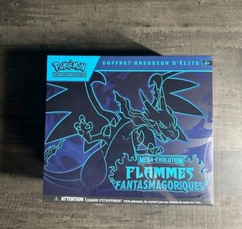 Etb pokémon me02 Flamme fantasmagorique