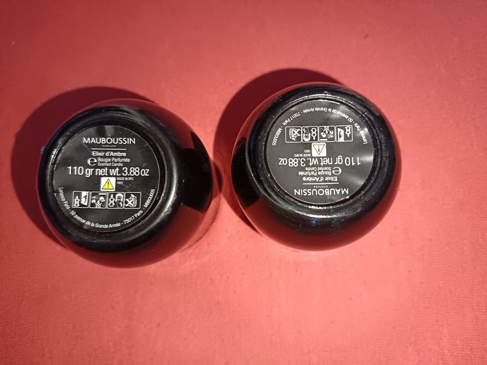 Lot bougies Mauboussin - photo numéro 4