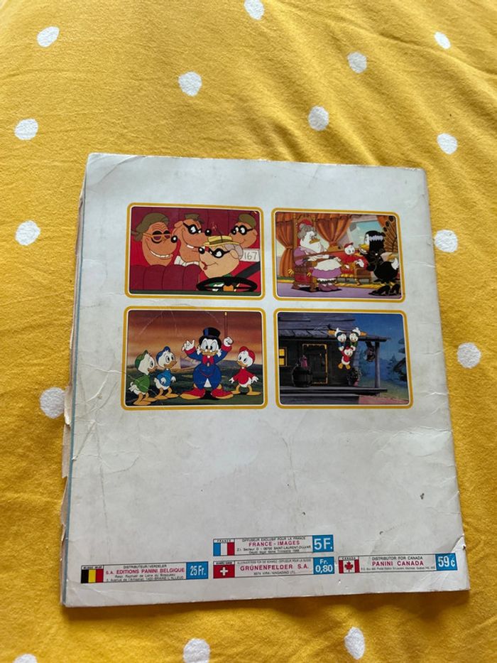 Livre à vignette panini - complet à 95 % 1987 Disney ducktales - la bande à picsou - photo numéro 16