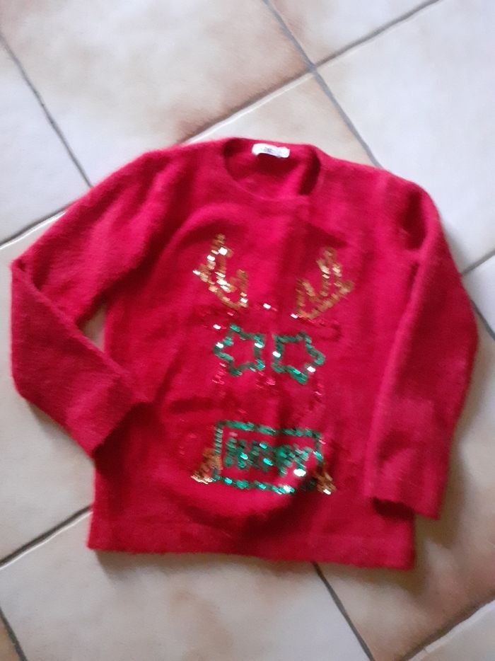 Pull de Noël  fille