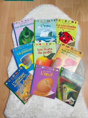 🌱 Lot de 9 livres Mes livres magiques en TBE 🌱