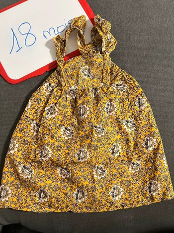 Robe fleurie Kiabi 18 mois
