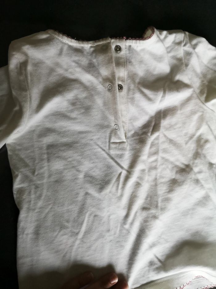 Tee shirt manche longue cyrillus - photo numéro 4