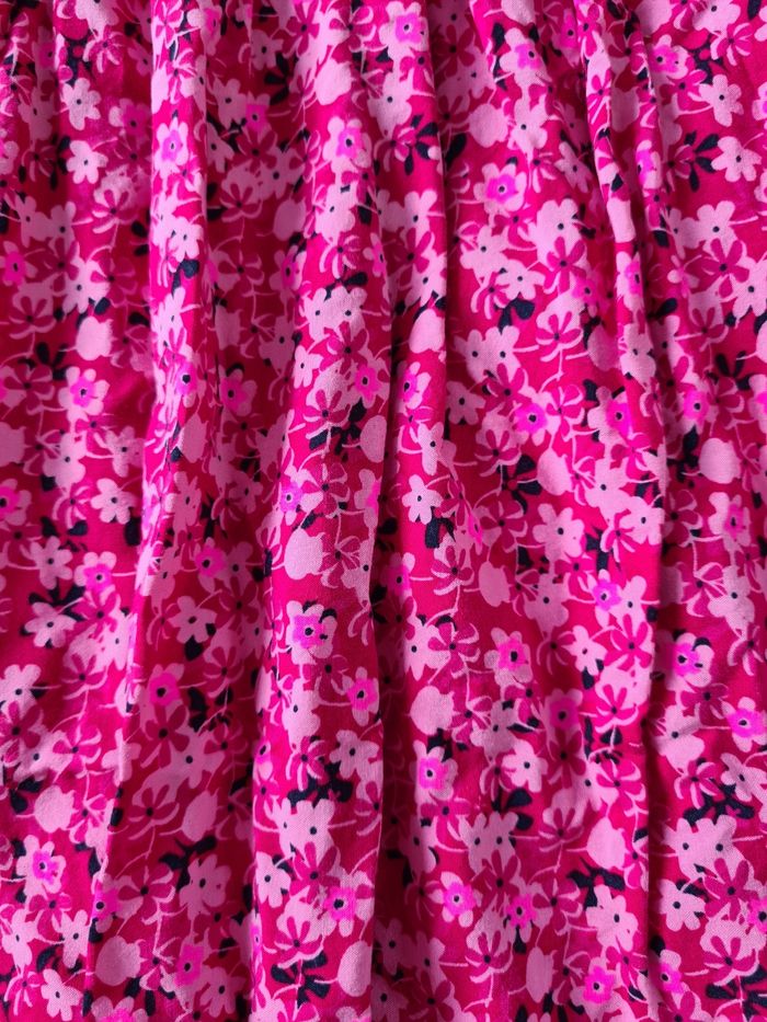 Robe mi saison rose et noire - 4 ans - photo numéro 6