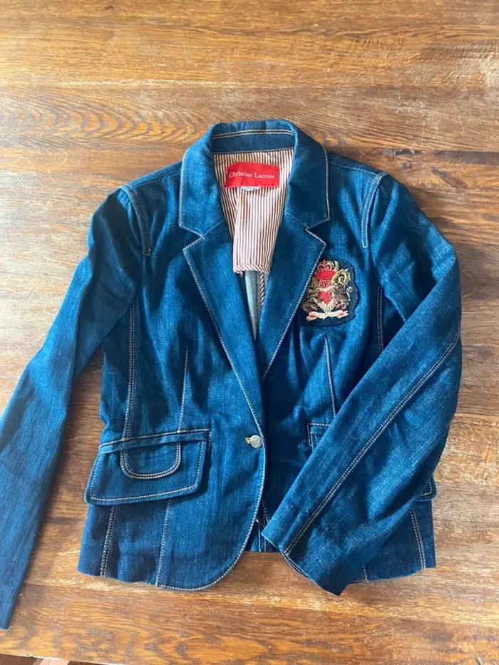 Veste jean’s Christian Lacroix