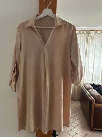 Chemise/robe beige 