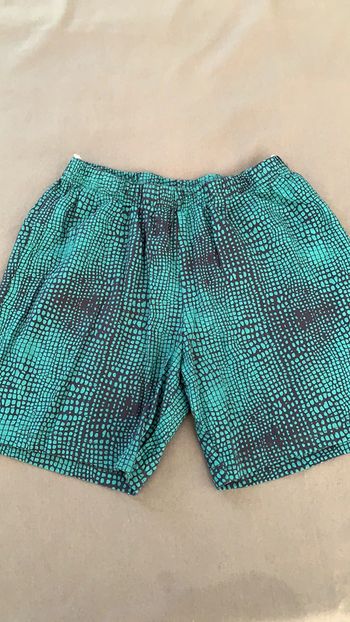 Short vert/noir garçon 12 ans C&A