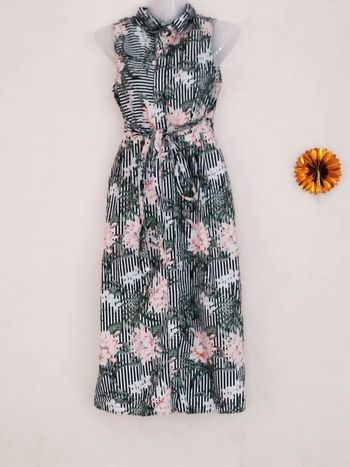 Robe chemise florale