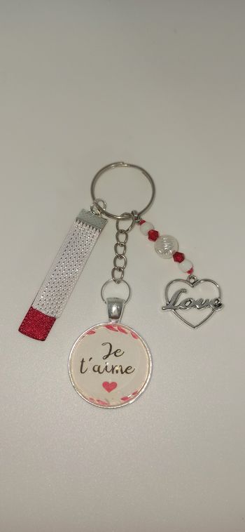 Porte clé amour " Je t'aime "