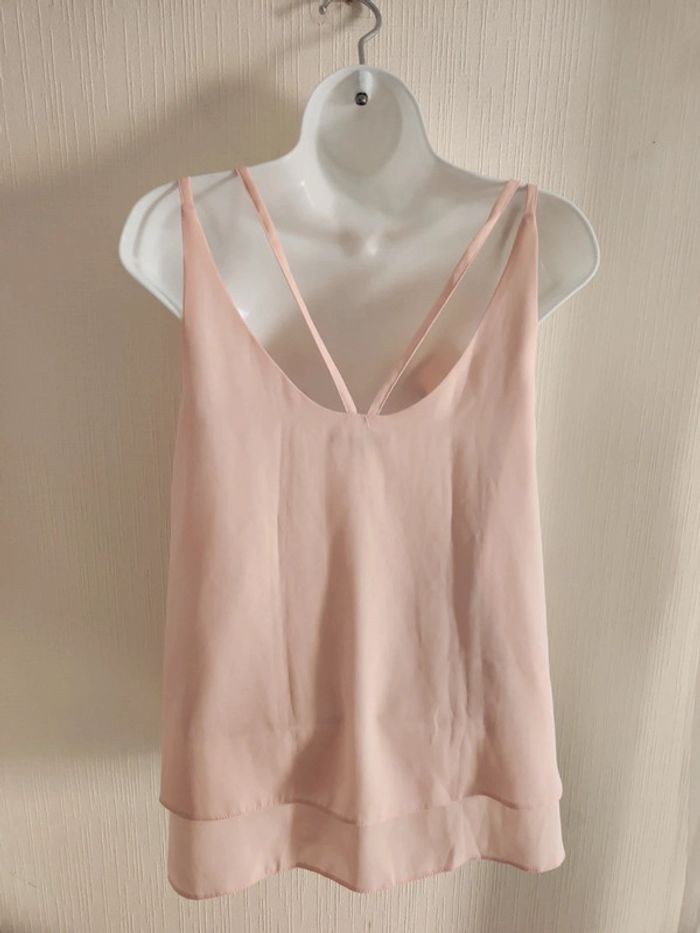 Blouse débardeur rose pâle Etam 36 - photo numéro 6