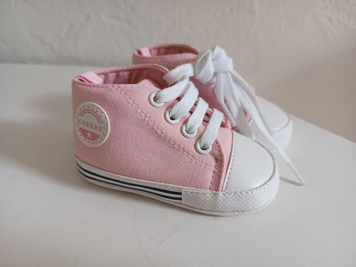 Converses rose bébé - photo numéro 3