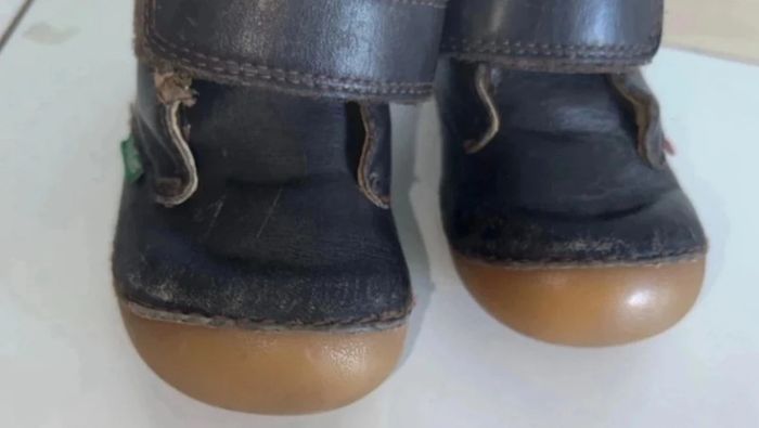 Kickers bébé en cuir – Taille 20 Adorables Kickers marron - photo numéro 7
