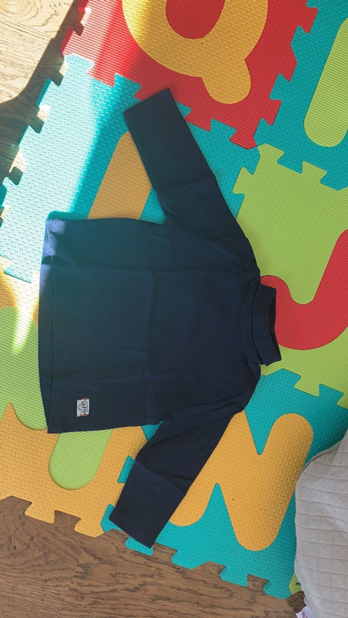 Sous-pull Zara bleu marine 6-9 mois