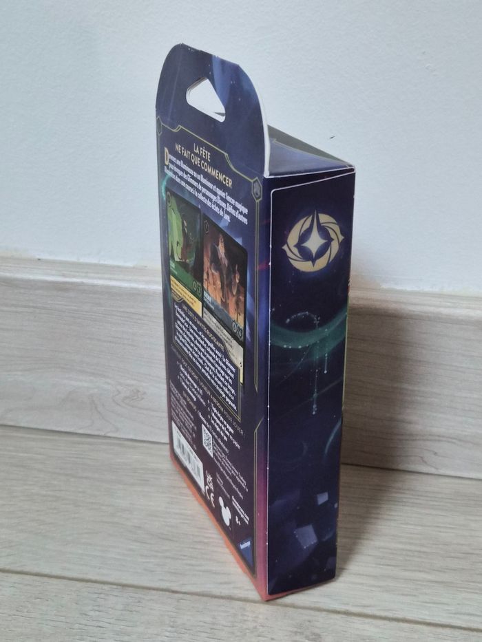 Deck de démarrage Disney Lorcana Ciel scintillant émeraude acier neuf - photo numéro 3