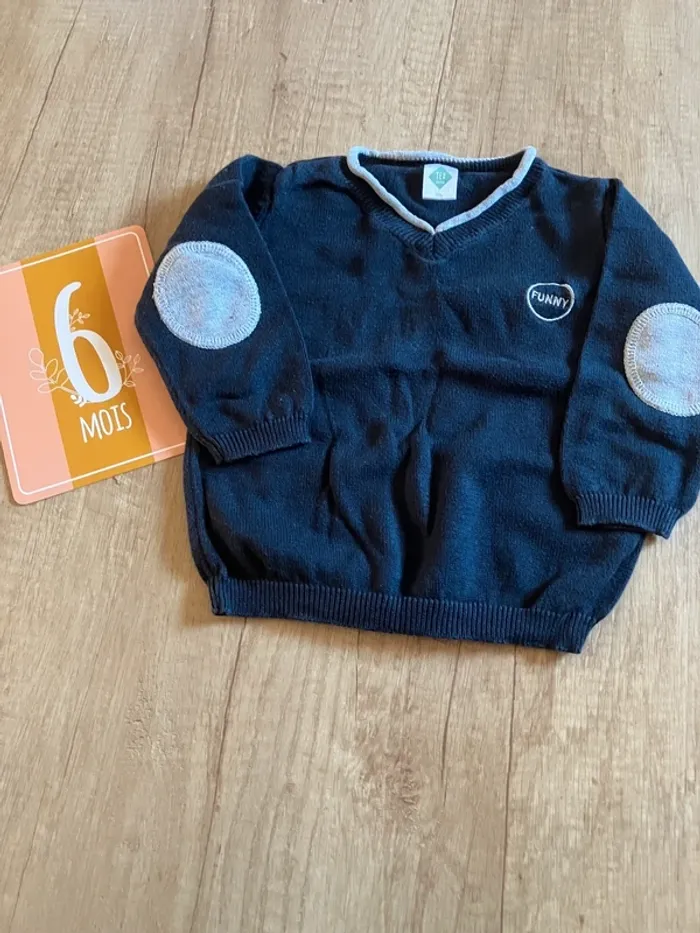 Pull 6 mois garçon
