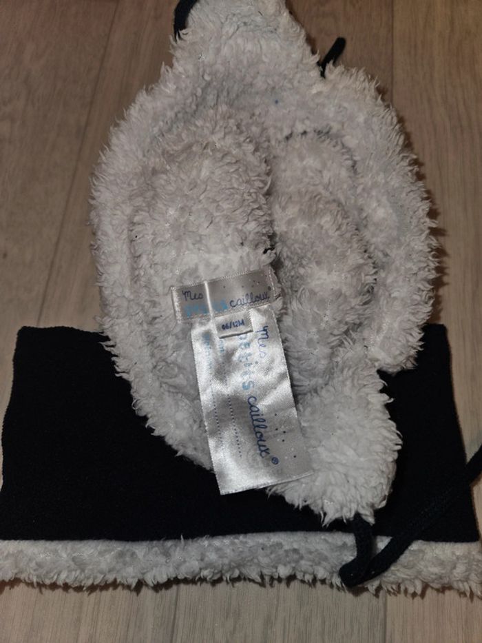 Ensemble bonnet cache cou - photo numéro 3