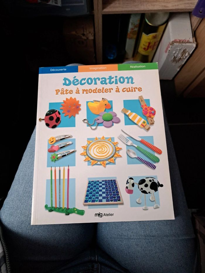 Livre décoration pâte à modeler à cuire