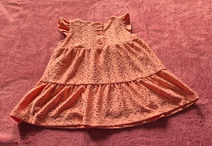 Robe corail 0/3 mois - photo numéro 2
