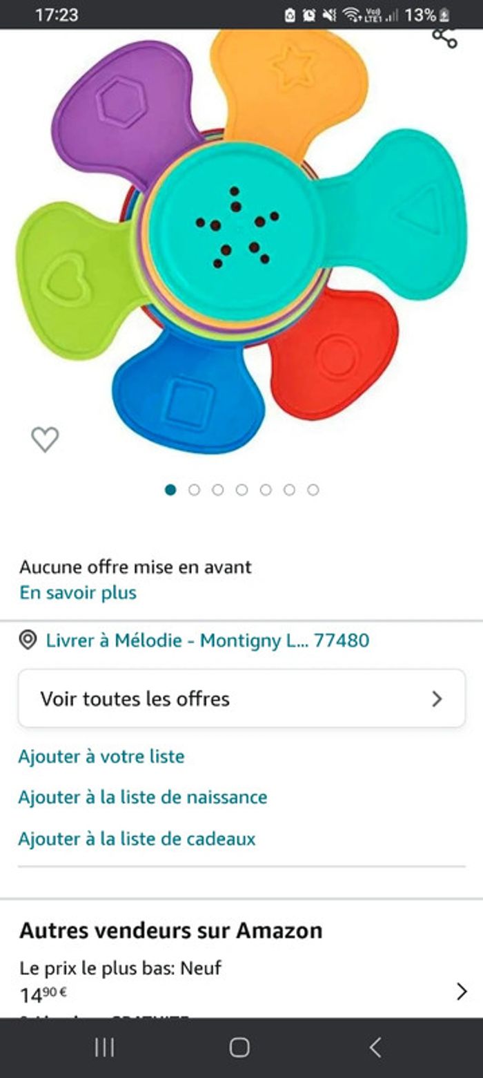 Fleur de bain et sable jouet - photo numéro 3