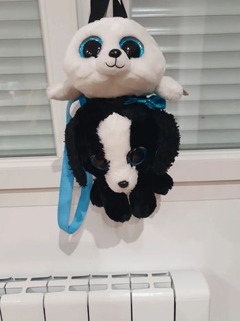 Peluche sac à dos🐶🦭