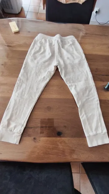 Jogging 12 ans beige