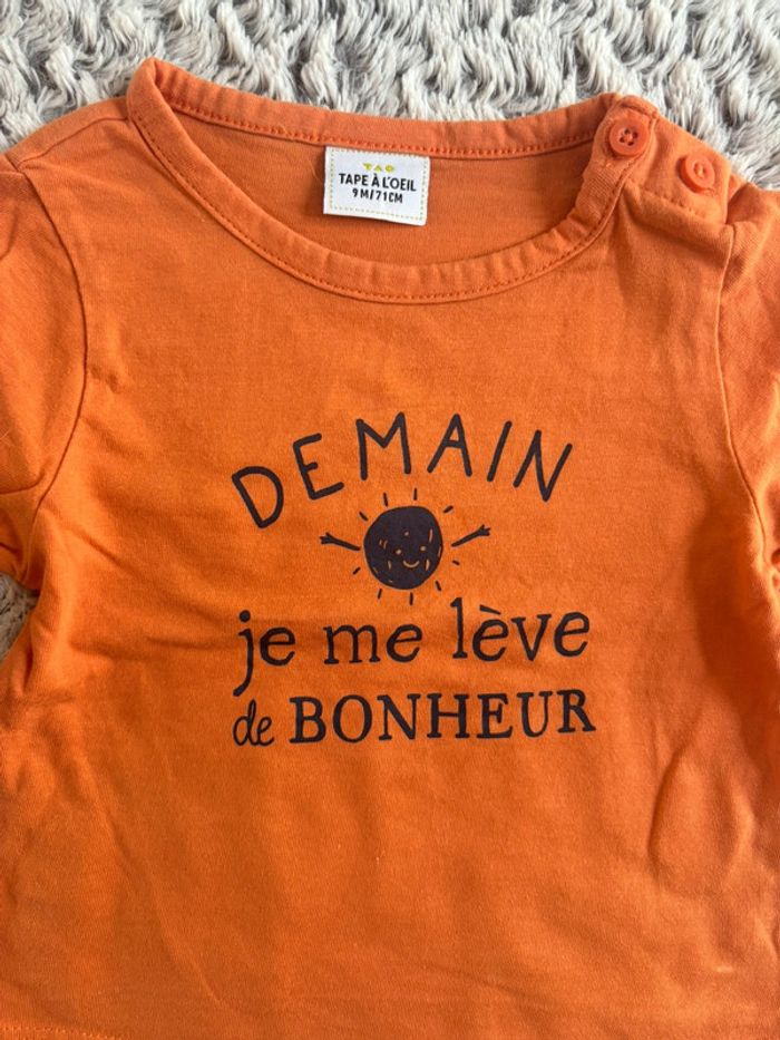 Tee shirt ML TAO 9M - photo numéro 2
