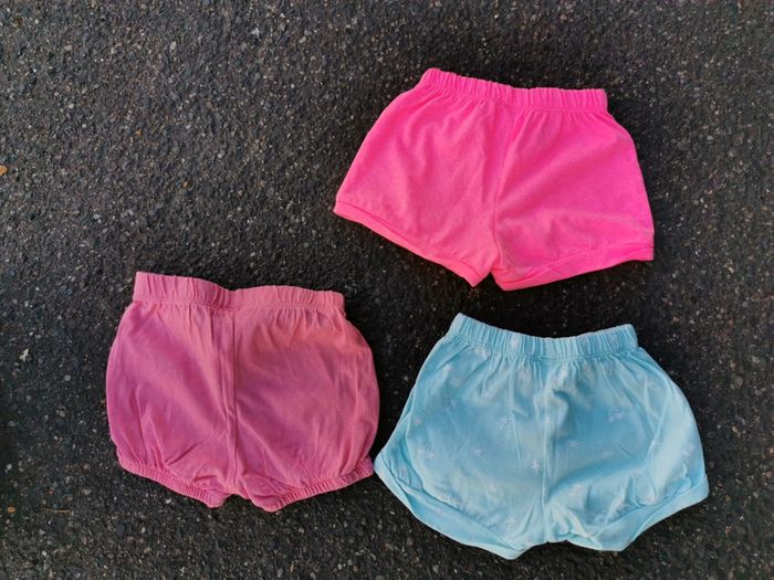 Lot 3 shorts TEX fille 12 mois - photo numéro 6