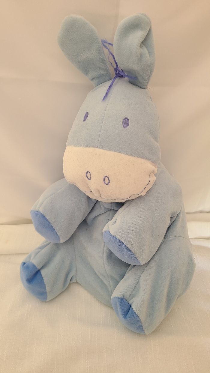 doudou ane , cheval bleu