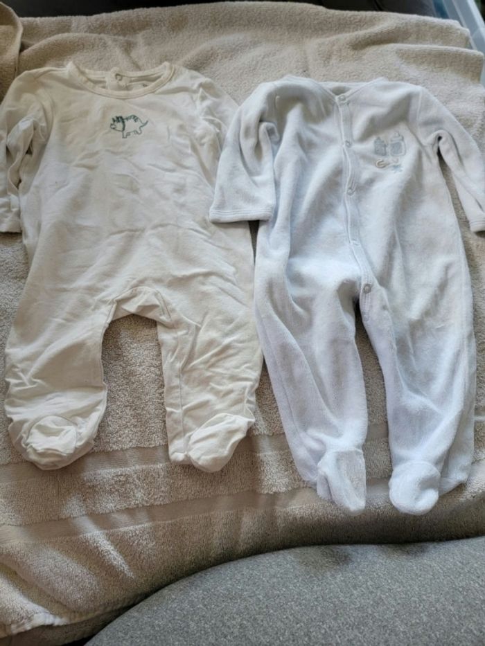 Lot de 7 pyjamas garçon 3 mois - photo numéro 3