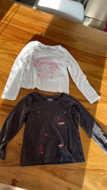 2 tee-shirts kiabi